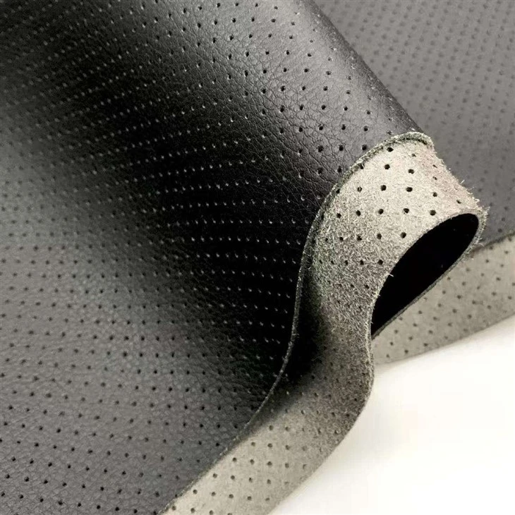 Perforated Microfiber PU Leather Fabric high quality