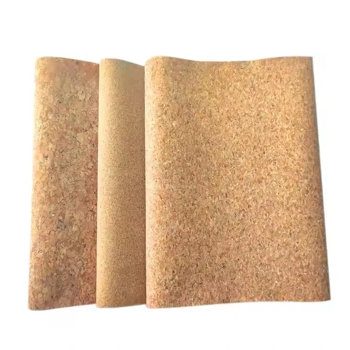 Solid Color Cork Leather Faux Leather Synthetic Leather Fabric